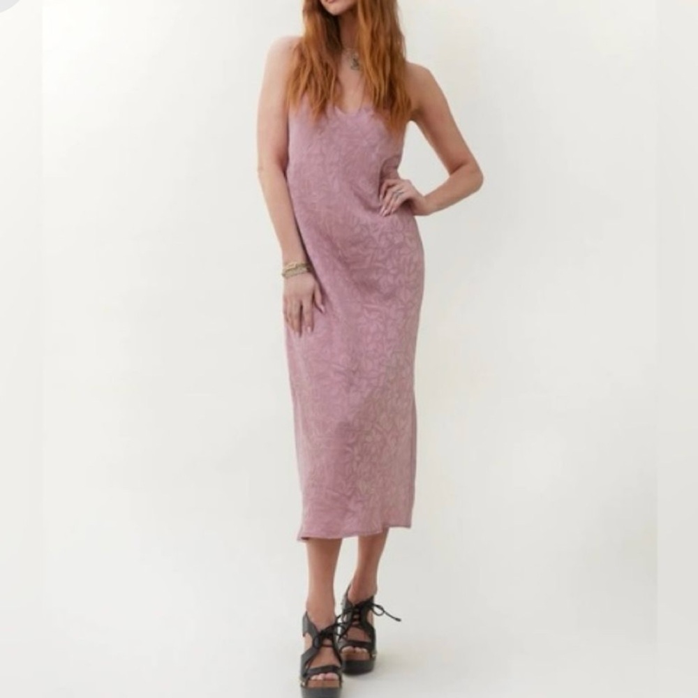NWT Sz XS SMASH+TESS Disco Slip Dress in Pink